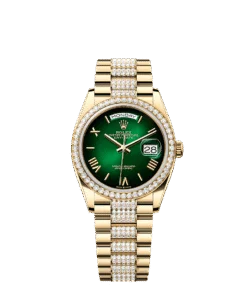 Rolex Day-Date 36 36 mm yellow gold and diamonds 128348rbr-0069