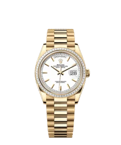 Rolex Day-Date 36 36 mm yellow gold and diamonds 128398tbr-0016