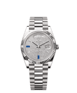 Rolex Day-Date 40 40 mm white gold 228239-0049