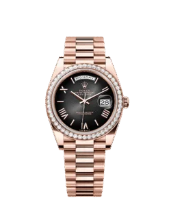 Rolex Day-Date 40 40 mm Everose gold and diamonds 228345rbr-0025
