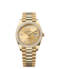 Rolex Day-Date 40 40 mm yellow gold and diamonds 228348rbr-0002