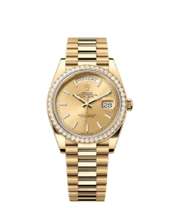 Rolex Day-Date 40 40 mm yellow gold and diamonds 228348rbr-0008
