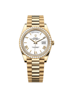 Rolex Day-Date 40 40 mm yellow gold and diamonds 228348rbr-0034