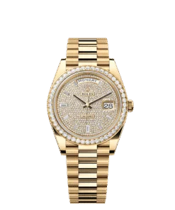 Rolex Day-Date 40 40 mm yellow gold and diamonds 228348rbr-0037