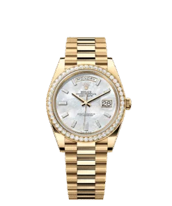Rolex Day-Date 40 40 mm yellow gold and diamonds 228348rbr-0046