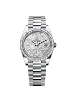 Rolex Day-Date 40 40 mm platinum and diamonds 228396tbr-0027