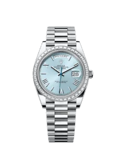 Rolex Day-Date 40 40 mm platinum and diamonds 228396tbr-0030