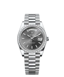 Rolex Day-Date 40 40 mm platinum and diamonds 228396tbr-0031