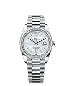 Rolex Day-Date 40 40 mm platinum and diamonds 228396tbr-0043