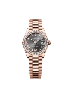 Rolex Datejust 31 31 mm Everose gold and diamonds 278285rbr-0027