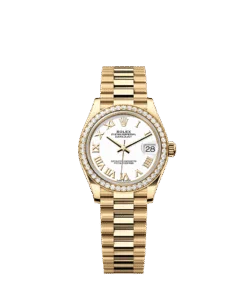 Rolex Datejust 31 31 mm yellow gold and diamonds 278288rbr-0009