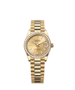 Rolex Datejust 31 31 mm yellow gold and diamonds 278288rbr-0022