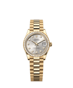 Rolex Datejust 31 31 mm yellow gold and diamonds 278288rbr-0028
