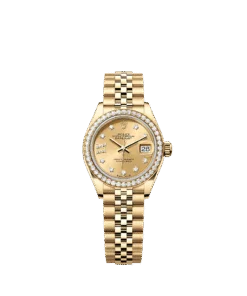 Rolex Lady-Datejust 28 mm yellow gold and diamonds 279138rbr-0007
