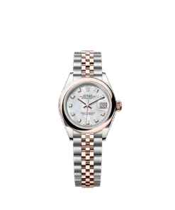 Rolex Lady-Datejust 28 mm Oystersteel and Everose gold 279161-0013