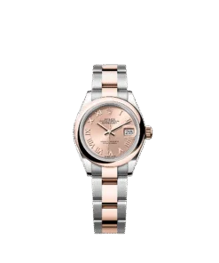 Rolex Lady-Datejust 28 mm Oystersteel and Everose gold 279161-0026