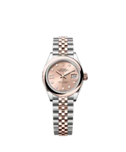 Rolex Lady-Datejust 28 mm Oystersteel and Everose gold 279161-0027