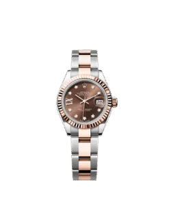 Rolex Lady-Datejust 28 mm Oystersteel and Everose gold 279171-0004
