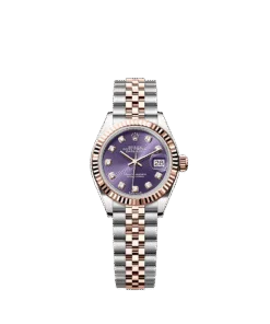Rolex Lady-Datejust 28 mm Oystersteel and Everose gold 279171-0015