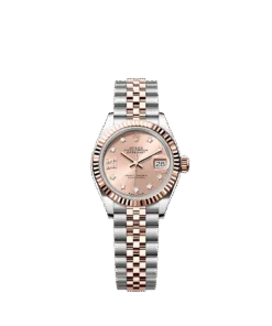 Rolex Lady-Datejust 28 mm Oystersteel and Everose gold 279171-0027