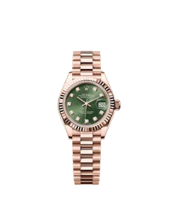 Rolex Lady-Datejust 28 mm Everose gold 279175-0009