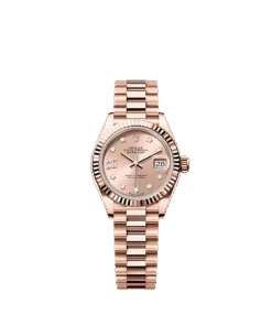 Rolex Lady-Datejust 28 mm Everose gold 279175-0029