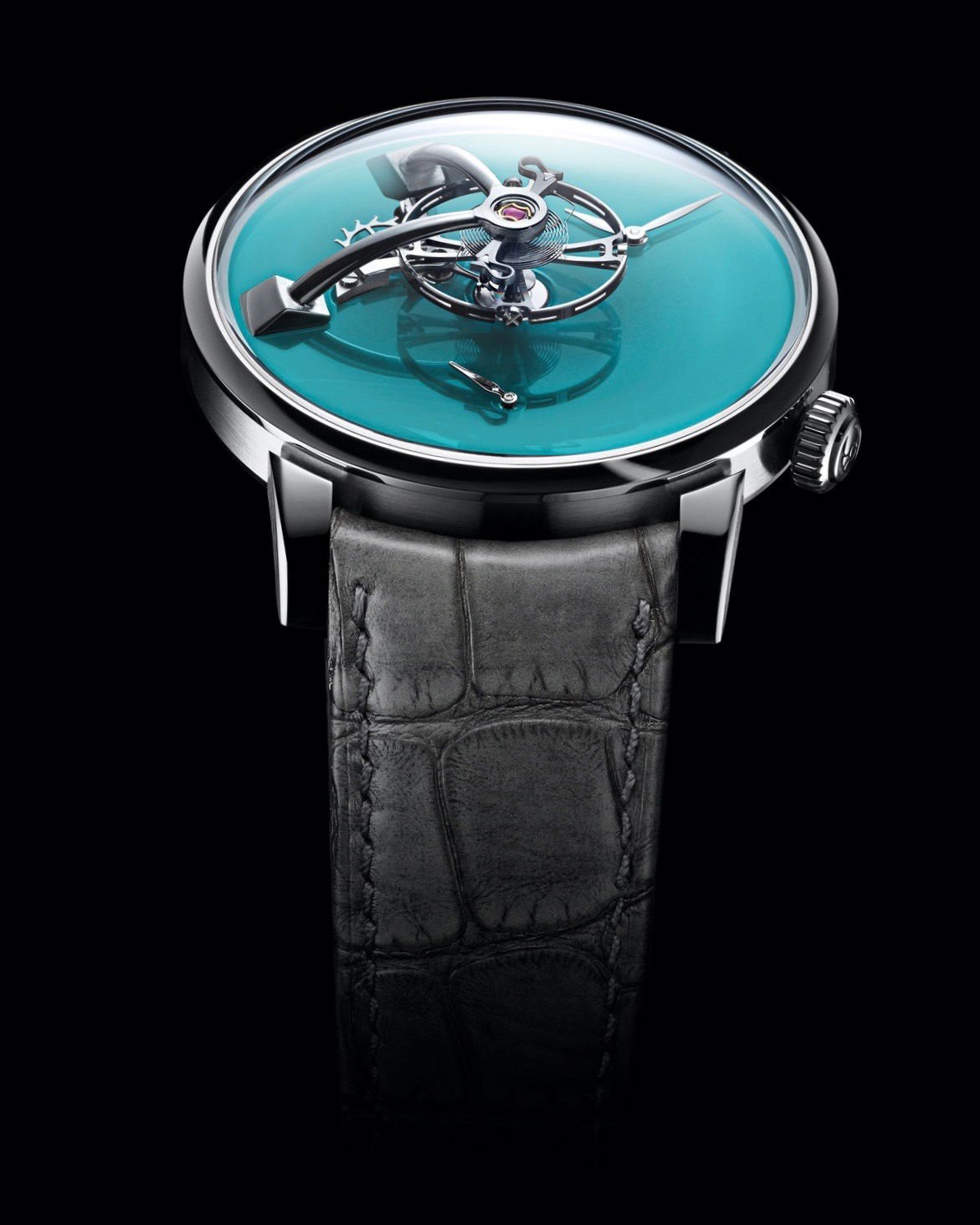 LM101 MB&F x H. Moser Aqua Blue