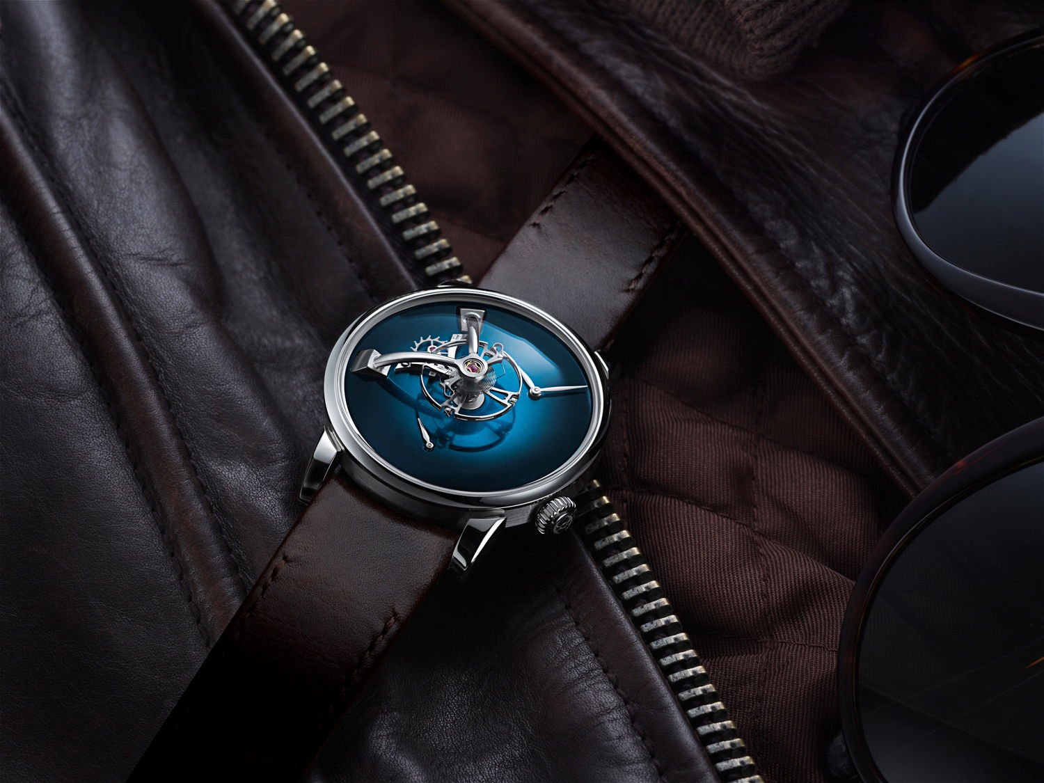 LM101 MB&F x H. Moser Funky Blue - Image 7