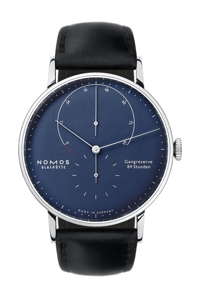 Lambda white gold deep blue