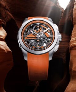 Alternative view of Independence Skeleton Chrono 42 Orange