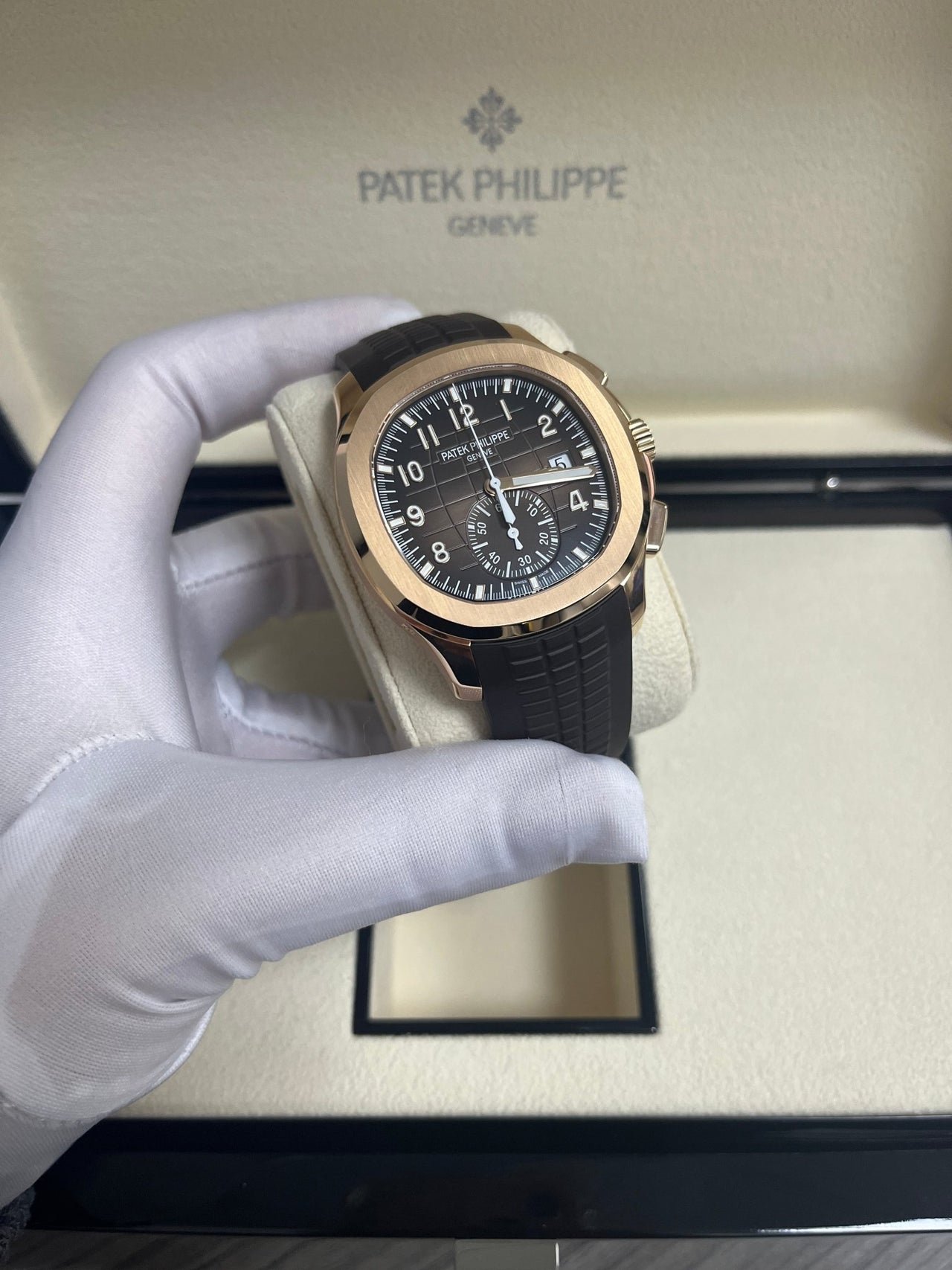 AQUANAUT CHRONOGRAPH Rose gold 5968R-001 - Image 8