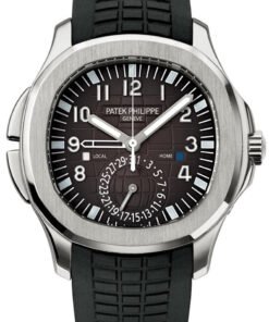 Patek Philippe Aquanaut Stainless Steel/ Dual Time (Ref#5164A-001)
