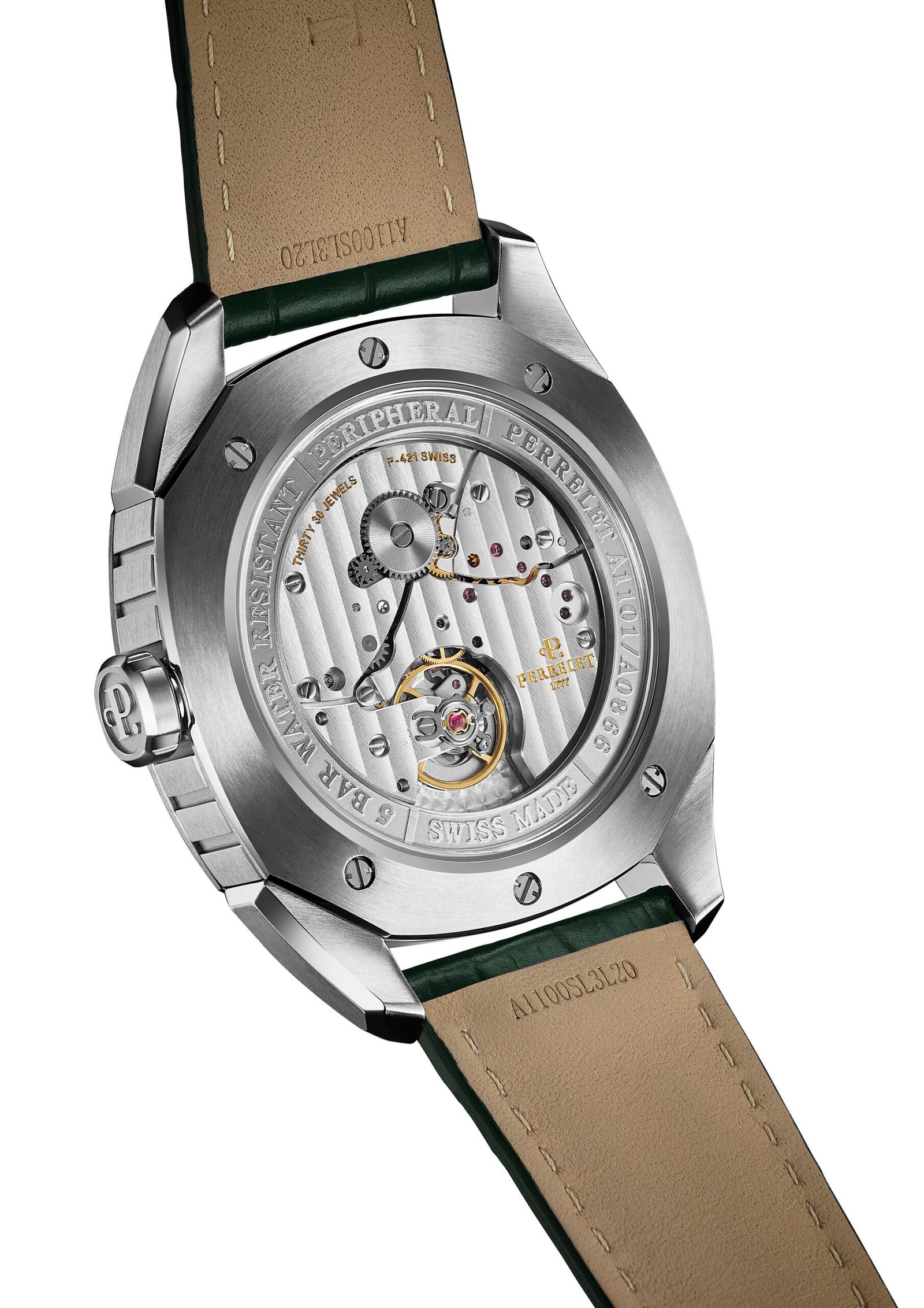 LAB Peripheral Dual Time Big Date Green - Image 3