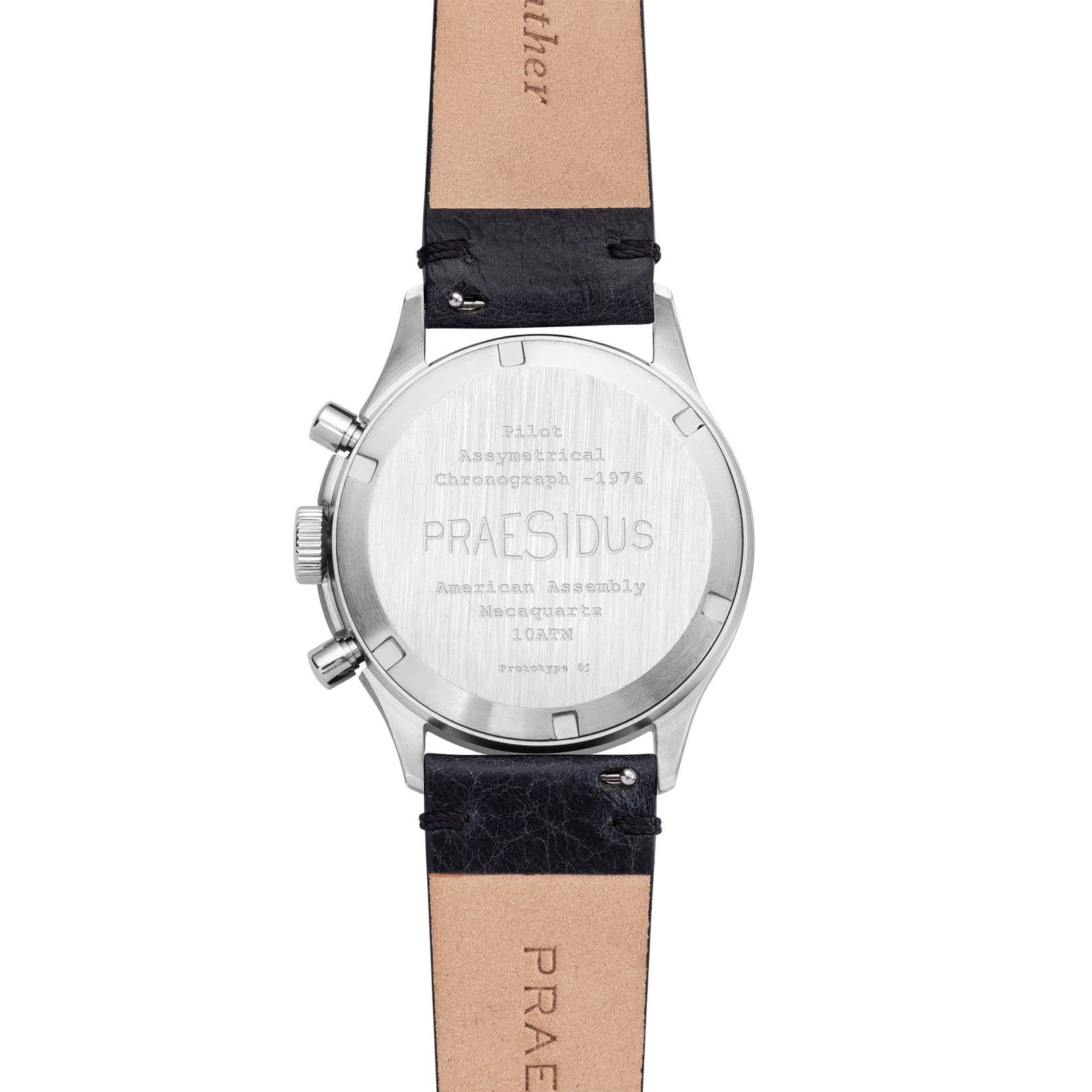 PAC-76 Chrono Black Leather - Image 4