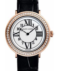 Rl888 32mm Rose Gold With Diamond Row