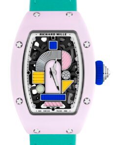 RM 07-01 Automatic Winding Coloured Ceramics Blush Pink