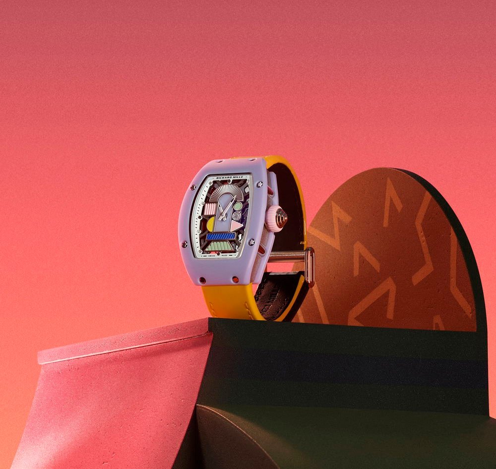 RM 07-01 Automatic Winding Coloured Ceramics Lavender - Image 3