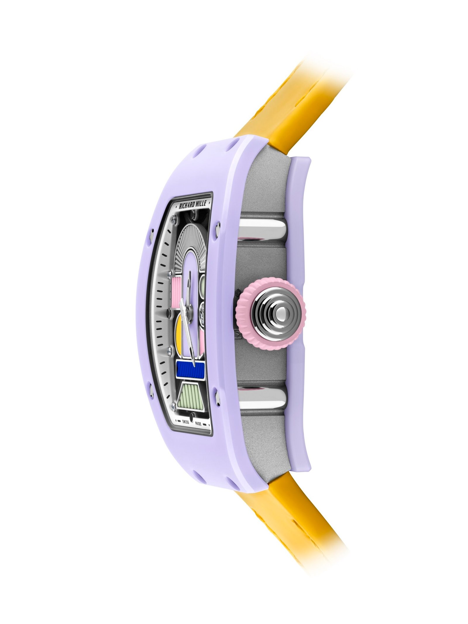 RM 07-01 Automatic Winding Coloured Ceramics Lavender - Image 7
