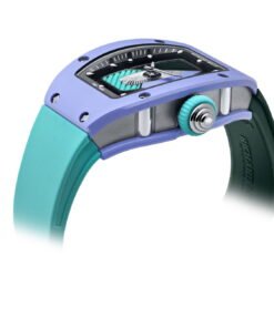 Alternative view of RM 07-01 Automatic Coloured Ceramics Pastel Blue Limited Edition