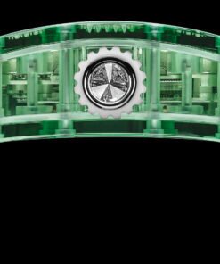 Alternative view of RM 07-02 Automatic Sapphire Green Set