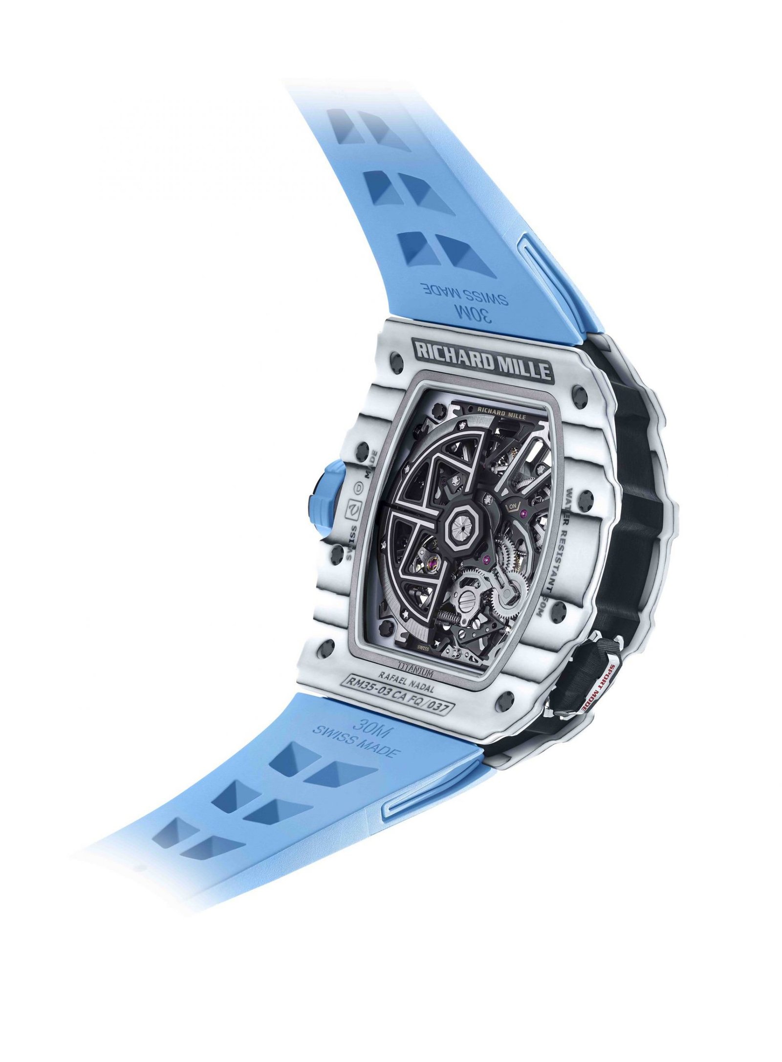 RM 35-03 Automatic Winding Rafael Nadal White Quartz TPT - Image 4