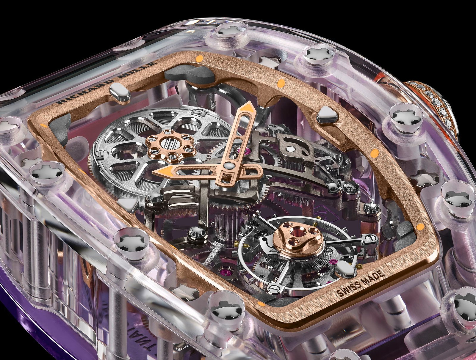 RM 75-01 Flying Tourbillon Sapphire Pink - Image 2