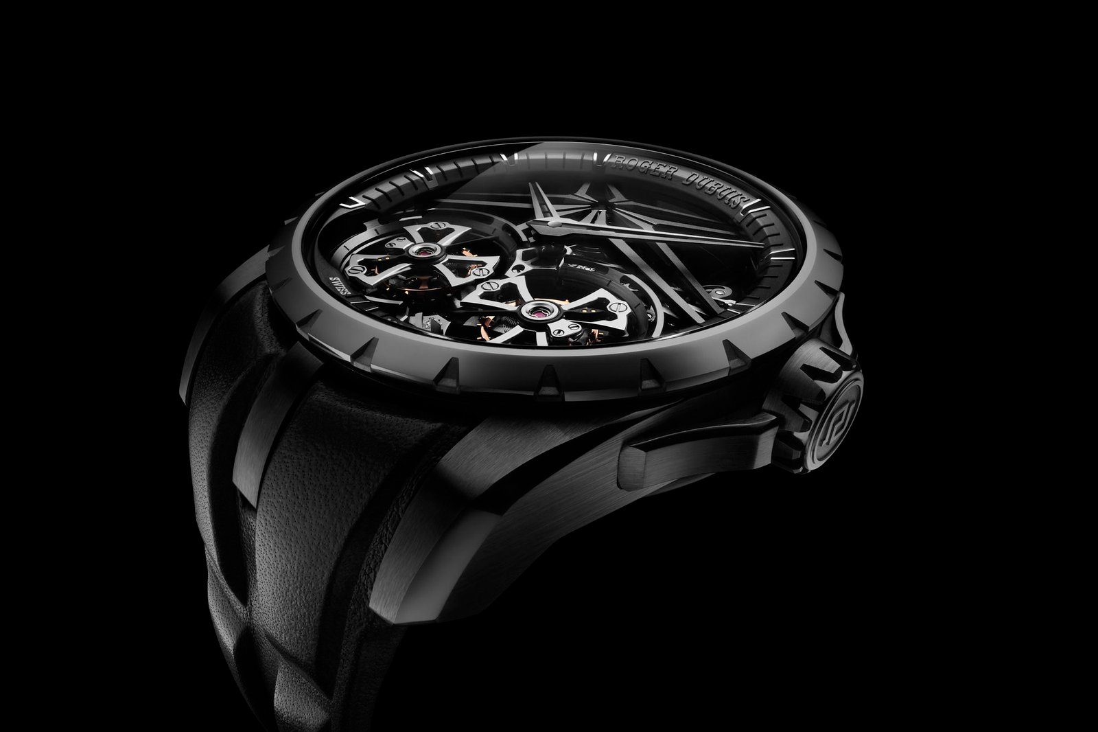 Excalibur Double Tourbillon Black Ceramic - Image 4