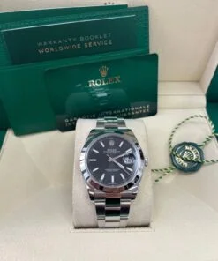 Alternative view of Rolex Datejust 41 41 mm Oystersteel 126300-0011