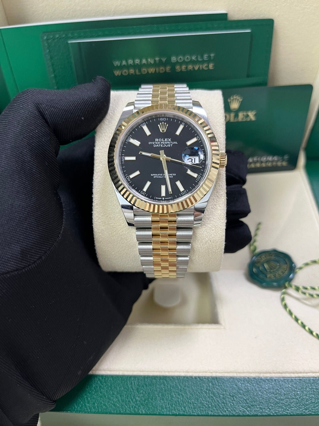 Rolex Datejust 41 41 mm Oystersteel and yellow gold 126333-0014 - Image 11