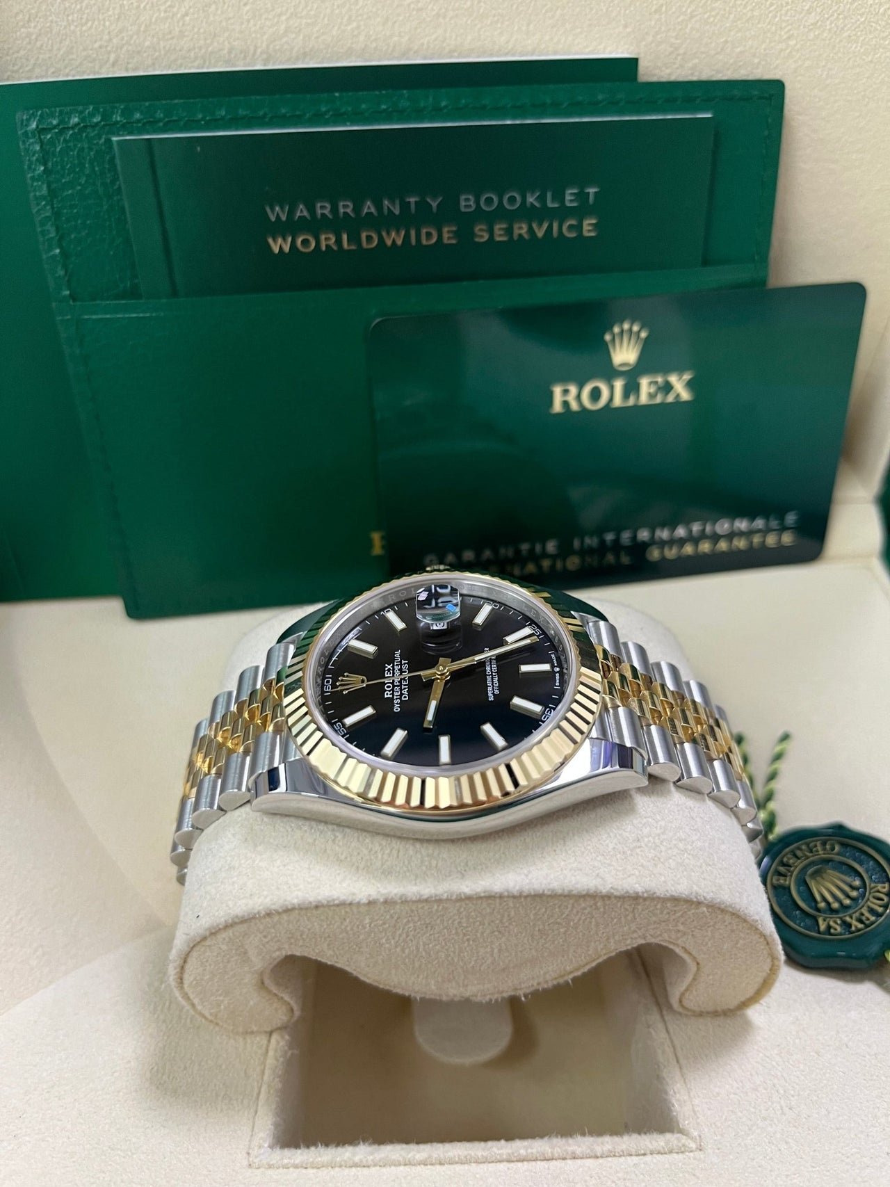 Rolex Datejust 41 41 mm Oystersteel and yellow gold 126333-0014 - Image 3