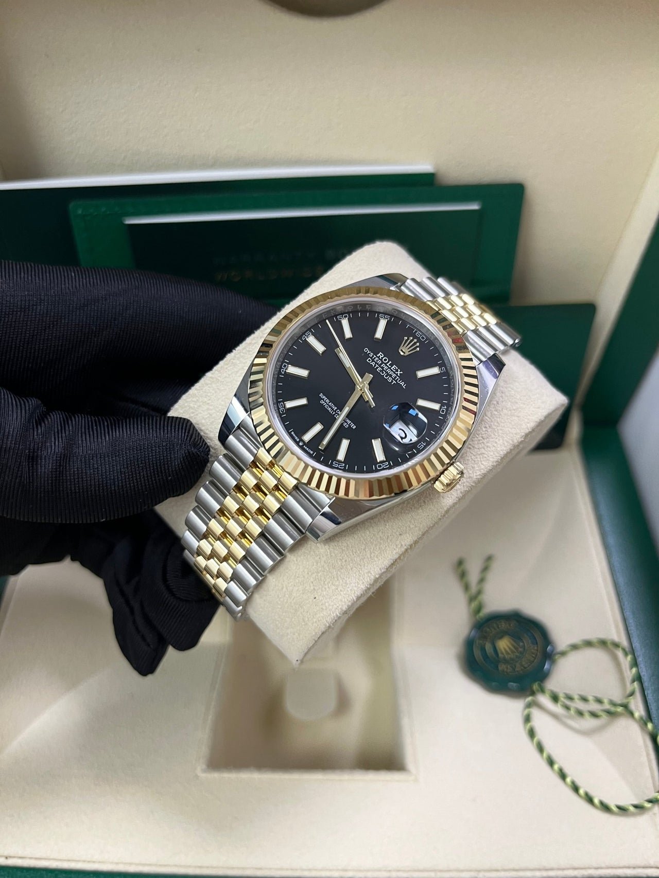 Rolex Datejust 41 41 mm Oystersteel and yellow gold 126333-0014 - Image 7