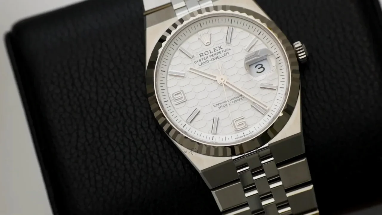 Rolex Land-Dweller 36 36 mm Oystersteel and white gold 127234-0001 - Image 2