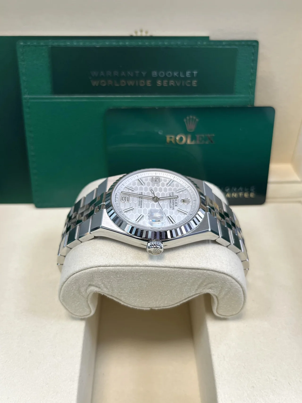 Rolex Land-Dweller 40 40 mm Oystersteel and white gold 127334-0001 - Image 7