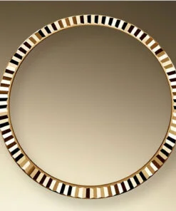 Alternative view of Rolex Yellow Gold Day-Date 36 Watch - Fluted Bezel - Champagne Diamond Dial - Diamond President Bracelet